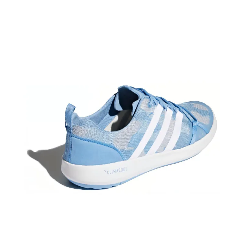 Adidas Terrex CC Boat Graphic Cushioned Slip Resistant Low Top Casual Shoes Unisex Blue White-3