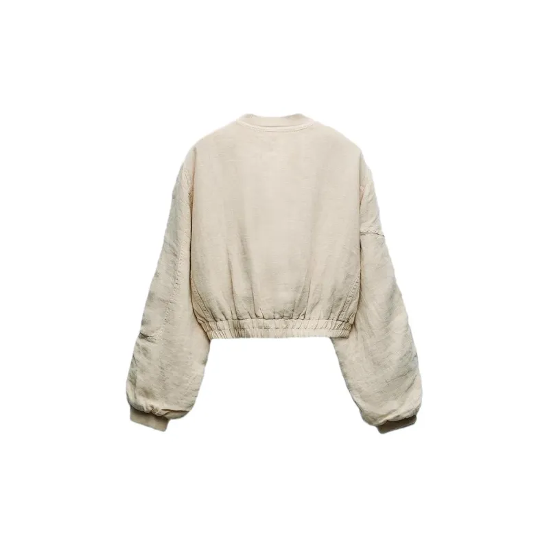 ZARA Jackets Coats Women's Sand-1