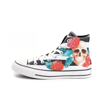 Chuck Taylor All Star Converse High 'Skull Roses'
