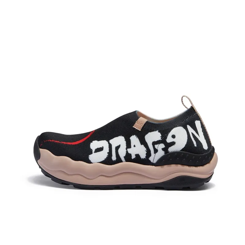 U.IN Painted Travel Shoes Year Of The Dragon TT Low-Top Casual Shoes Men's-0