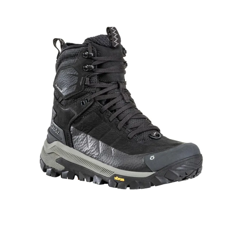 Oboz Footwear Bangtail Mid Insulated Waterproof Ankle Boots Men's Black-2
