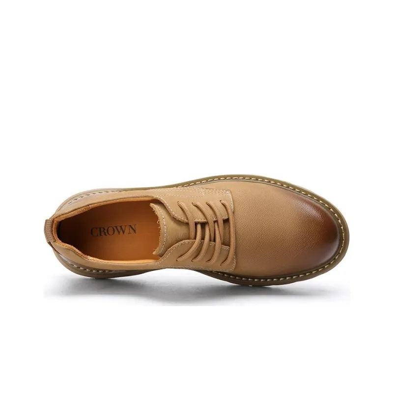CROWN Casual Shoes Men's One Yard Larger-7