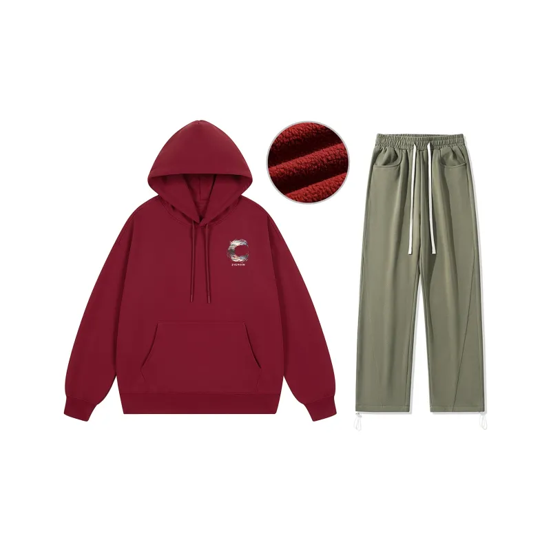 IVEIII Sweatshirt Sets Unisex-17