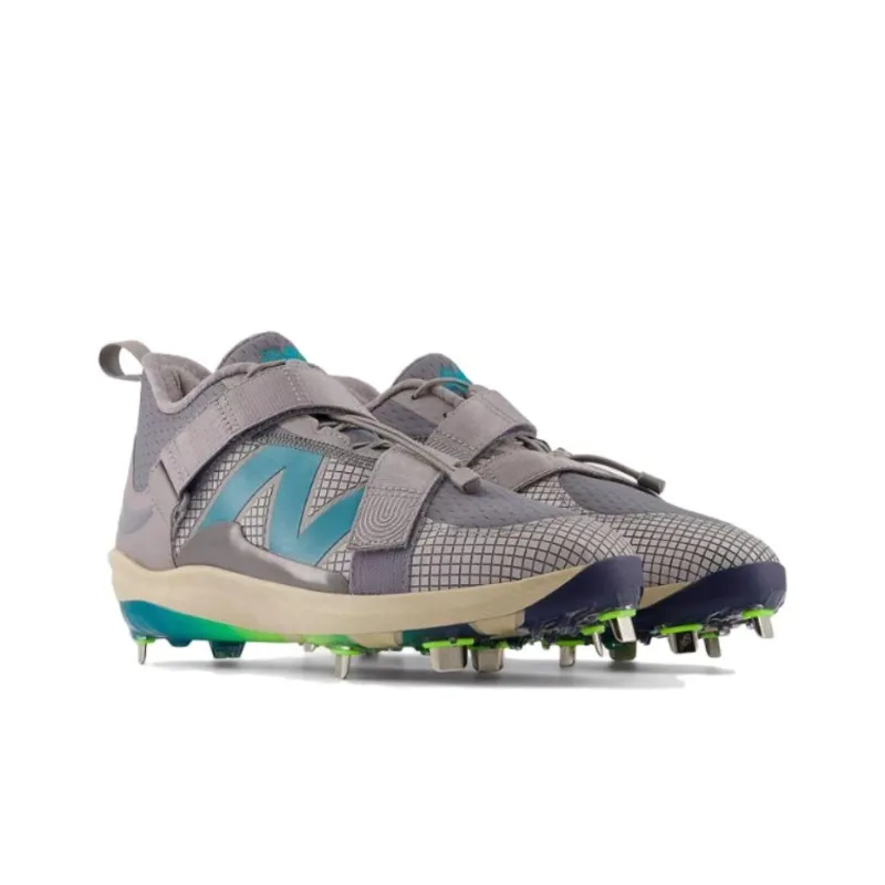 New Balance Lindor 2 'Summer Storm' Abrasion Resistant Mid Top Training Shoes Men's Gray-1