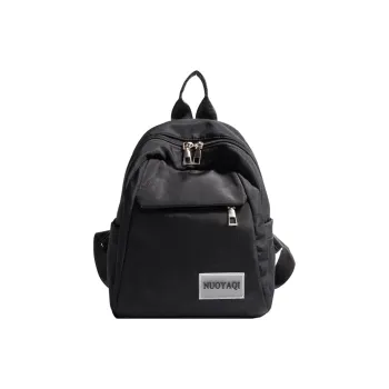 Parker Bear Canvas Backpack Regular Unisex Black/White/Ecru/Pink/Blue/Burgundy