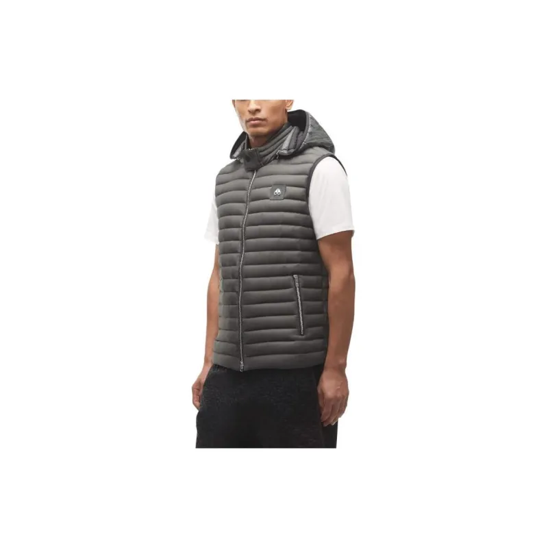 Moose Knuckles Vests Men Gray-1