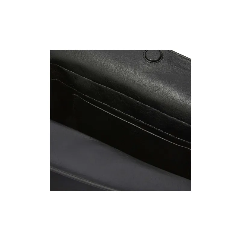 JIL SANDER Logo Detailed Zip Up Shoulder Bag-2