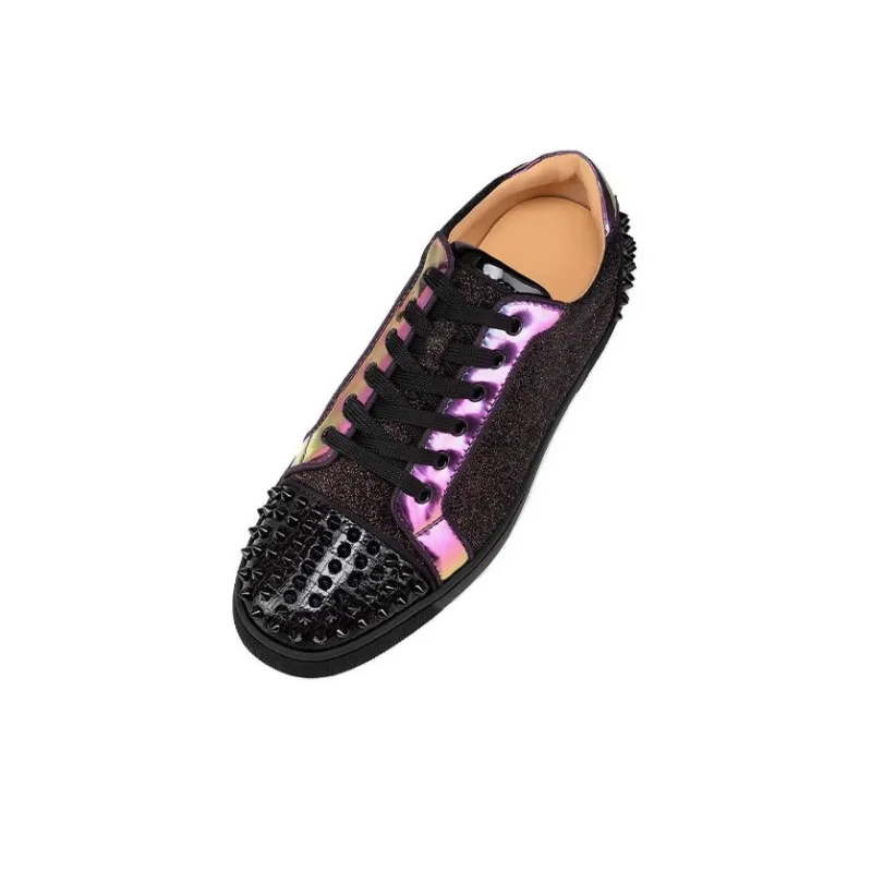 CL SeavaSte Low Top Stylish Skateboarding Shoes Men's Black-3