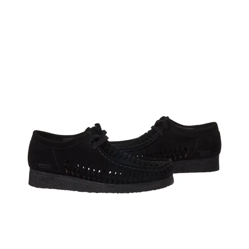 Clarks X Supreme Woven Wallabee 'Black'-1
