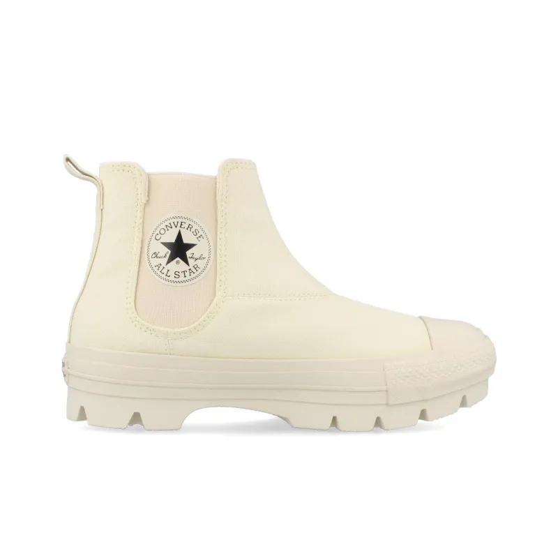 Converse All Star 100 Side Gore Chunk Short Chelsea Boots Men's Beige Japan Version-1