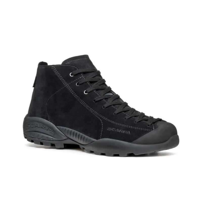 SCARPA Mojito Slip-Resistant Coverage High-Top Casual Shoes Unisex Black-2