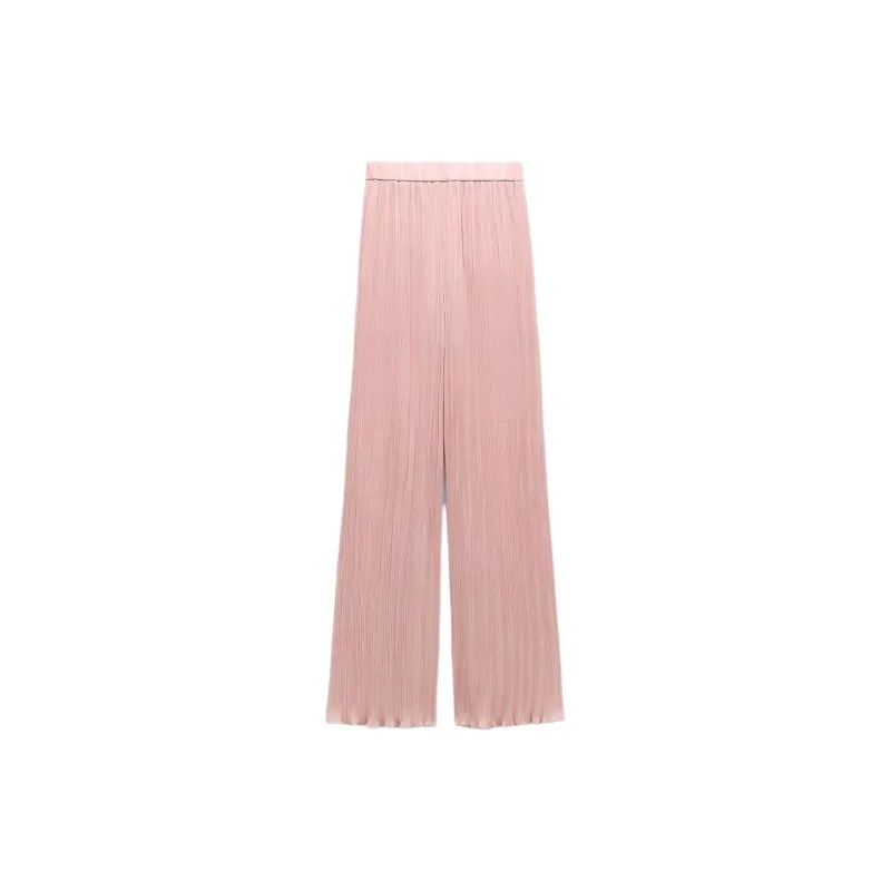 ZARA Casual Pants Women's Pink-1
