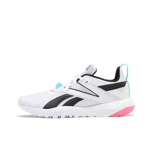 Reebok Mega Flexagon Women's 'White Neon Blue'