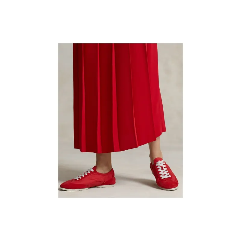 Polo Ralph Lauren Pleated Midi Skirt-6