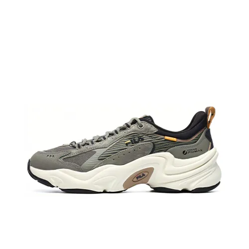 FILA PANTERA Chunky Sneakers Men Low-Top Bright Gray