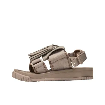 SHAKA Weekender Tassel Beach Sandals Women's Taupe