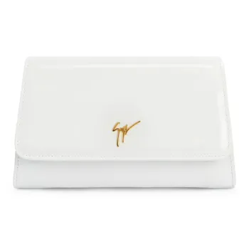 Giuseppe Zanotti Cleopatra Logo plaque Clutch Bag