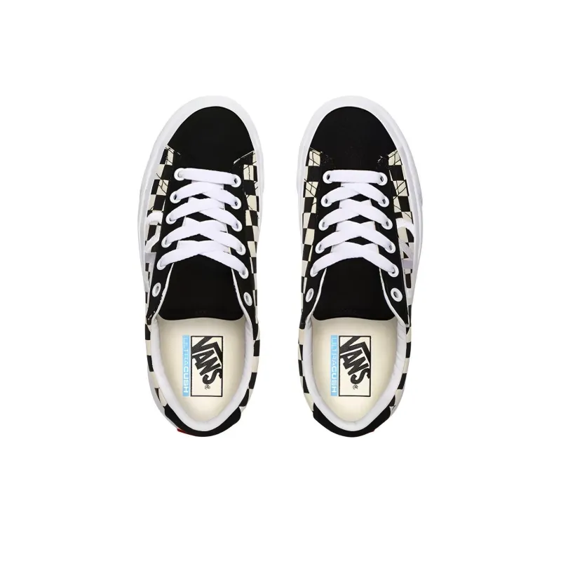 Vans Checkerboard Sid Ni 'Black White' Women's-2