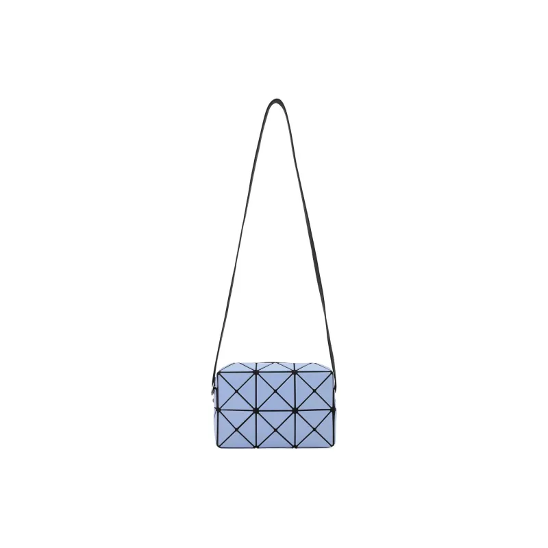 ISSEY MIYAKE Cuboid Polyvinyl Chloride Resin Shoulder Bag, Crossbody Bag Women's Light Blue-0