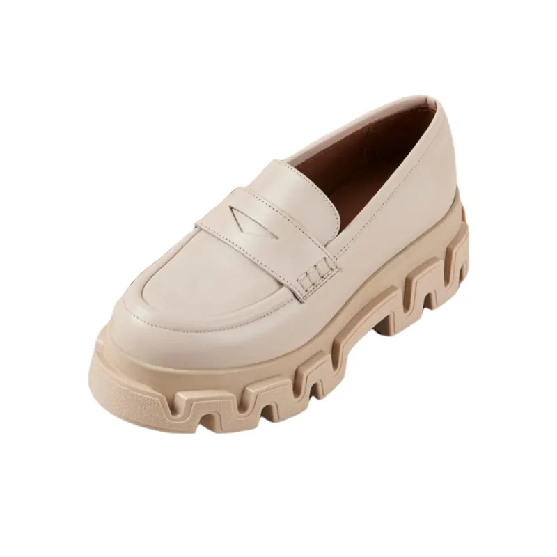ALOHAS Loafers 5.5cm Women's Ecru-0