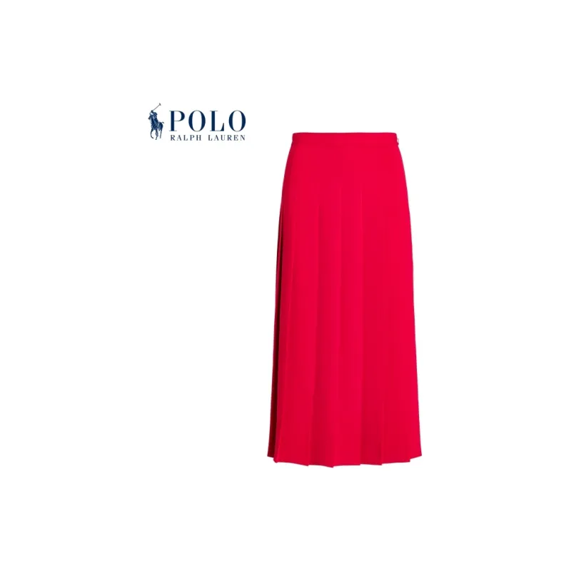 Polo Ralph Lauren Pleated Midi Skirt-8