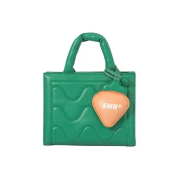 SEM/R PU One Shoulder Handbag Crossbody Bag Small Size Women's Straw Bales