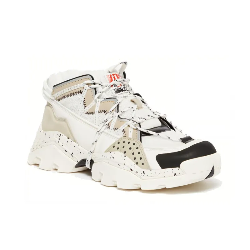 KENZO Non-slip Lightweight Low-Top Chunky Sneakers Men's Light Gray-2