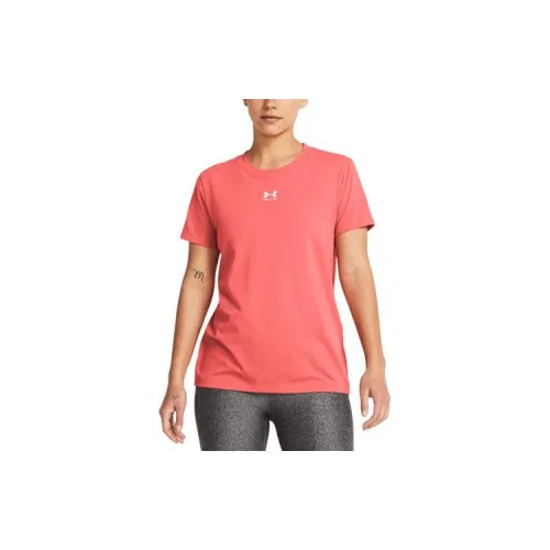 Under Armour Campus T-Shirts Women's Watermelon Red