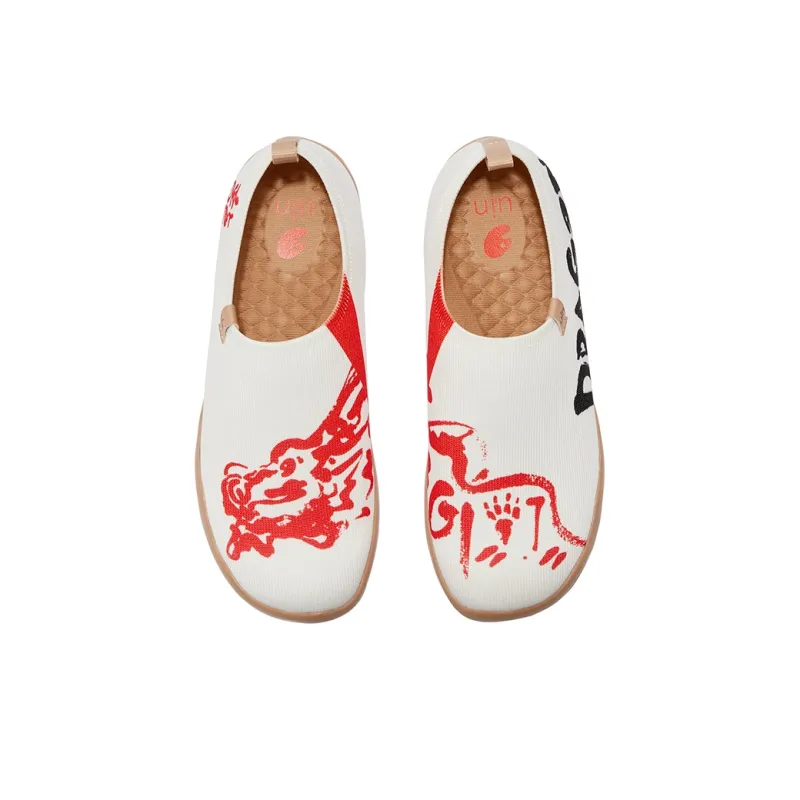 U.IN Painted Travel Shoes-Year Of The Dragon Collection Breathable Low-Top Casual Shoes Men's-4