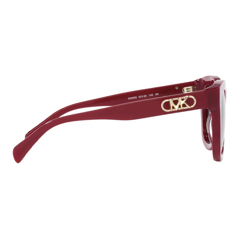 MICHAEL KORS Irregular Shape Sunglasses Women's Dark Red-4