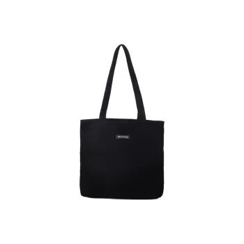 Parker Bear Suede Shopping Bag Shoulder Bag Regular Unisex Black/Khaki/Gray/Caramel/Yellow Brown