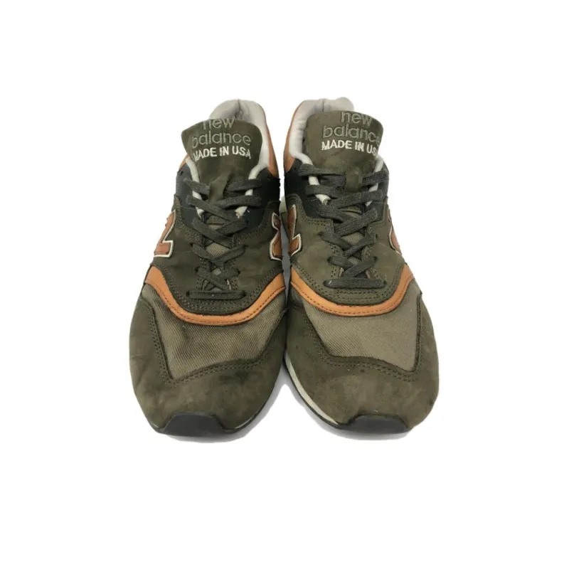 New Balance 997 MiUSA Green Orange-3