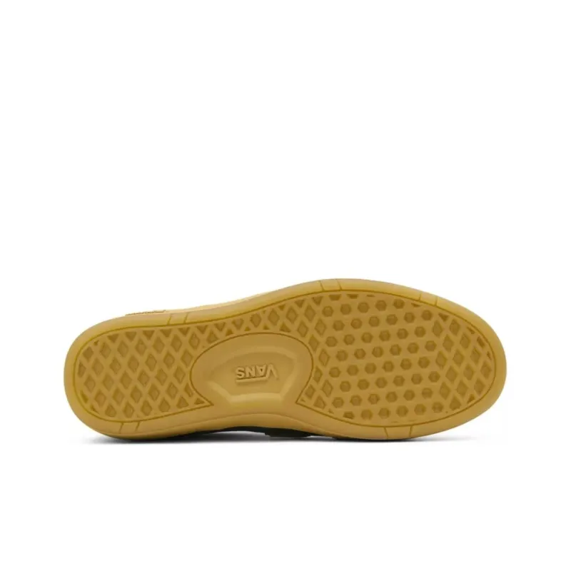Vans Lowland Comfycush Anti-Slip Wear-Resistant Low-Top Skateboard Shoes Unisex Green-2