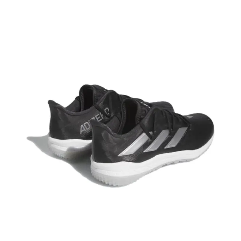 Adidas Adizero Afterburner 9 Turf Baseball Core Black Silver Metallic Carbon-3