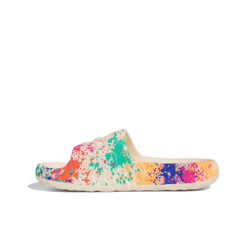 Adidas Adilette 22 Slides Sand Strata Semi Solar Yellow-0
