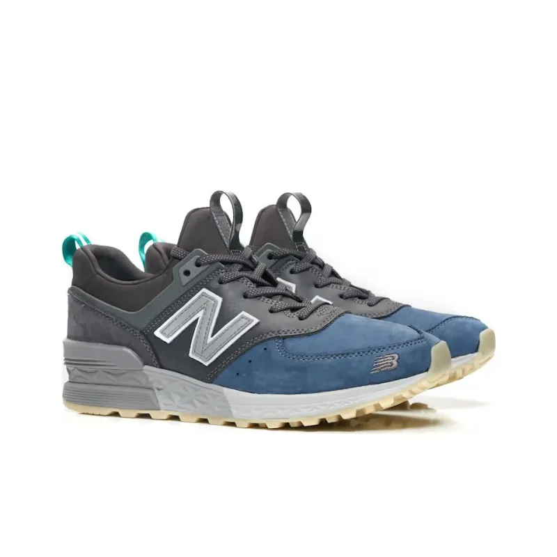 New Balance 574 Sport Mita Sneakers Black Blue Grey-2