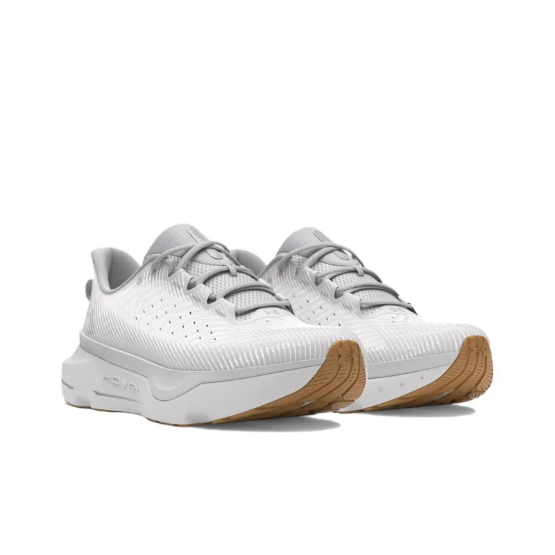 Under Armour Infinite 1 Wear Resistant Low Top Running Shoes Men's White-2