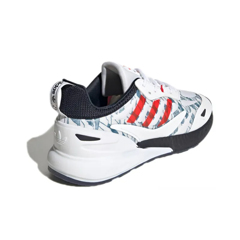 Adidas Originals Fc Bayern Zx 2K Boost 2.0 'White Active Red'-3