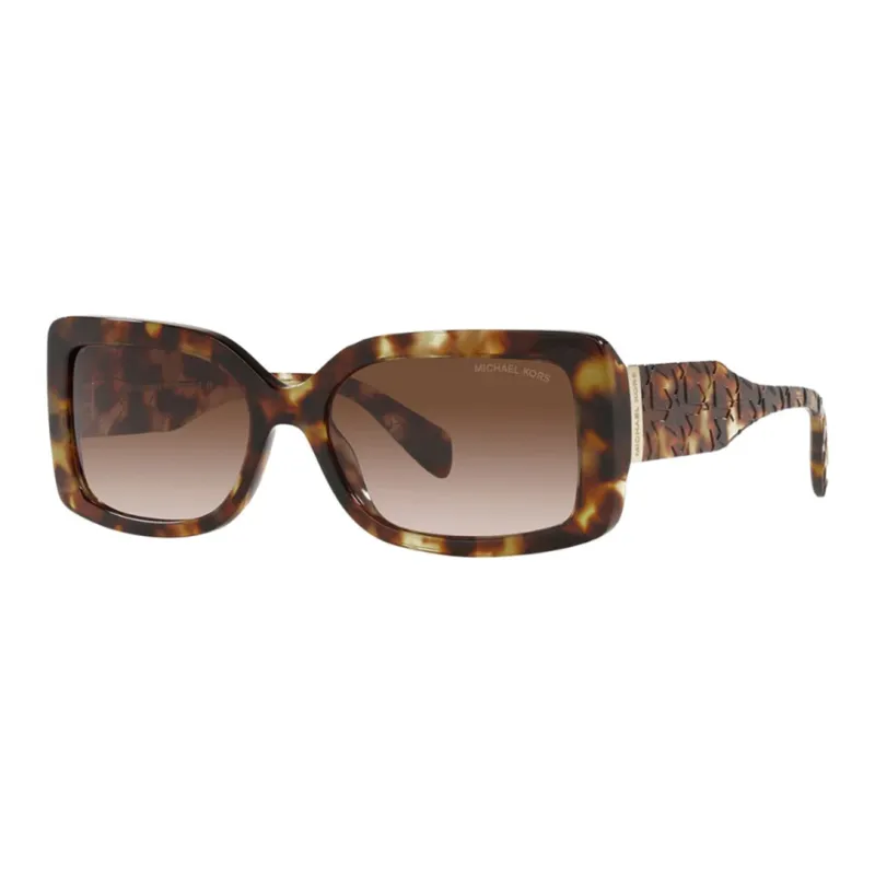 MICHAEL KORS Square Sunglasses Unisex Brown-0