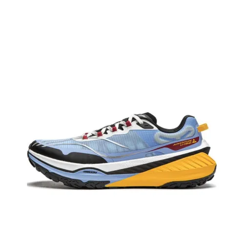 LiNing Dilu Support Cushioning Wear Resistant Slip Resistant Rebound Low Top Running Shoes Men's Blue Black