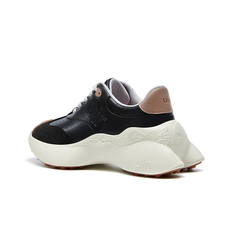 U.IN Painted Travel Shoes Laredo 1&4 Solid Collection Low-Top Casual Shoes Women's-50