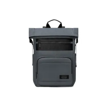 SAMSONITE Canvas Laptop Backpack Large Size Unisex Gray