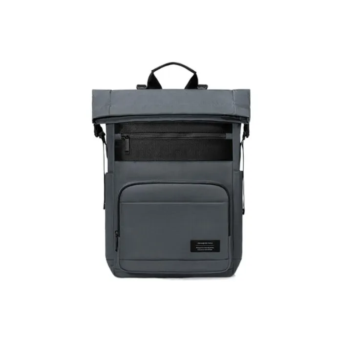 SAMSONITE Canvas Laptop Backpack Large Size Unisex Gray-0