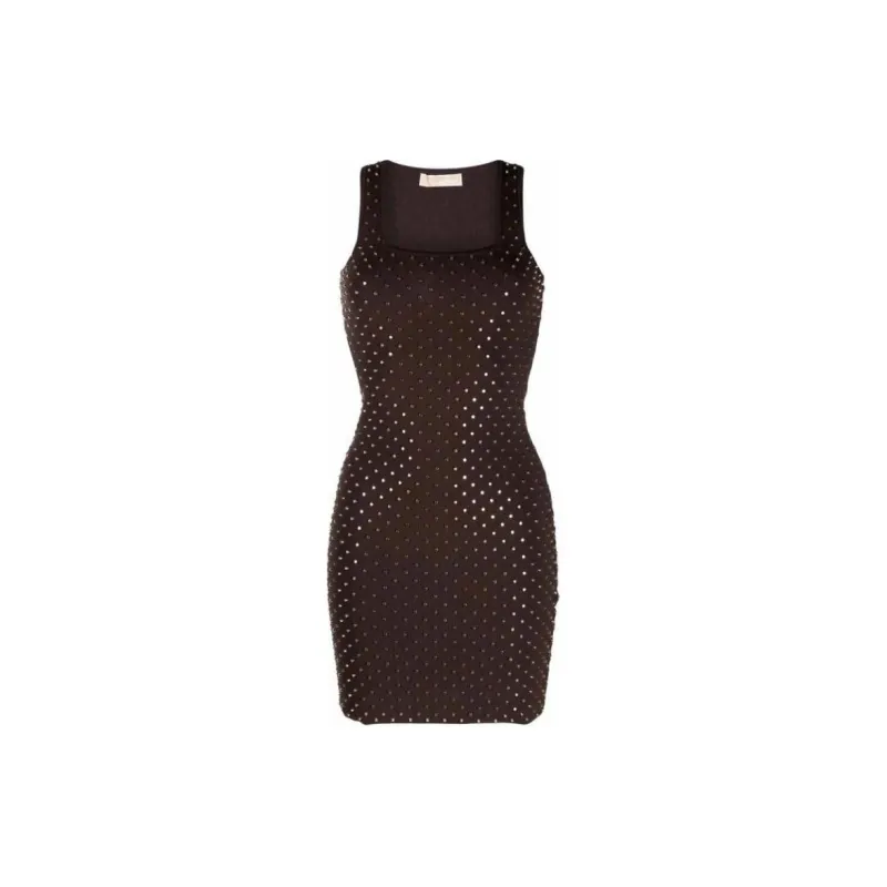 MICHAEL KORS Sleeveless Dress Women's Brown-1