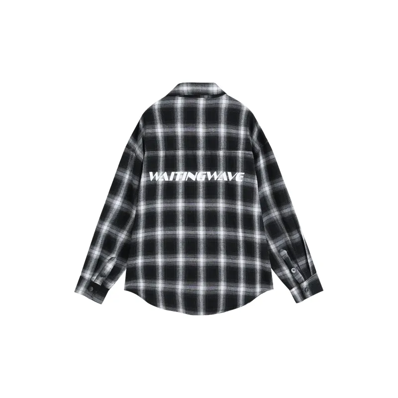WAITINGWAVE Shirts Unisex Black-1