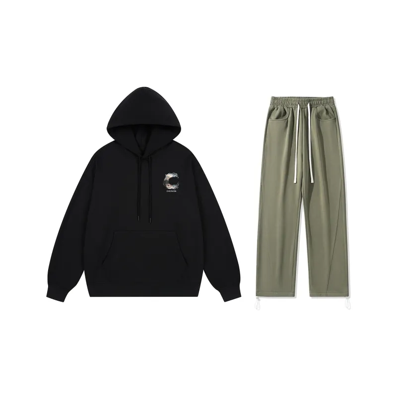 IVEIII Sweatshirt Sets Unisex-43