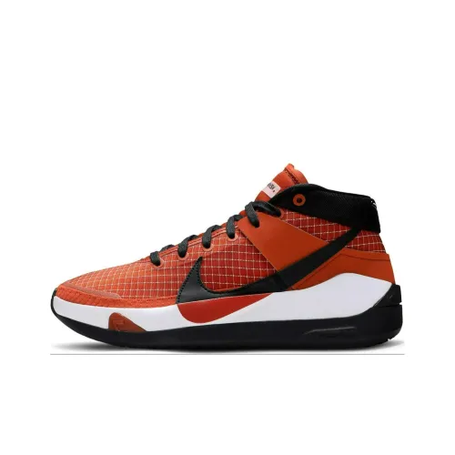 Nike KD 13 Basketball Shoes Men Low-Top Orange/Black