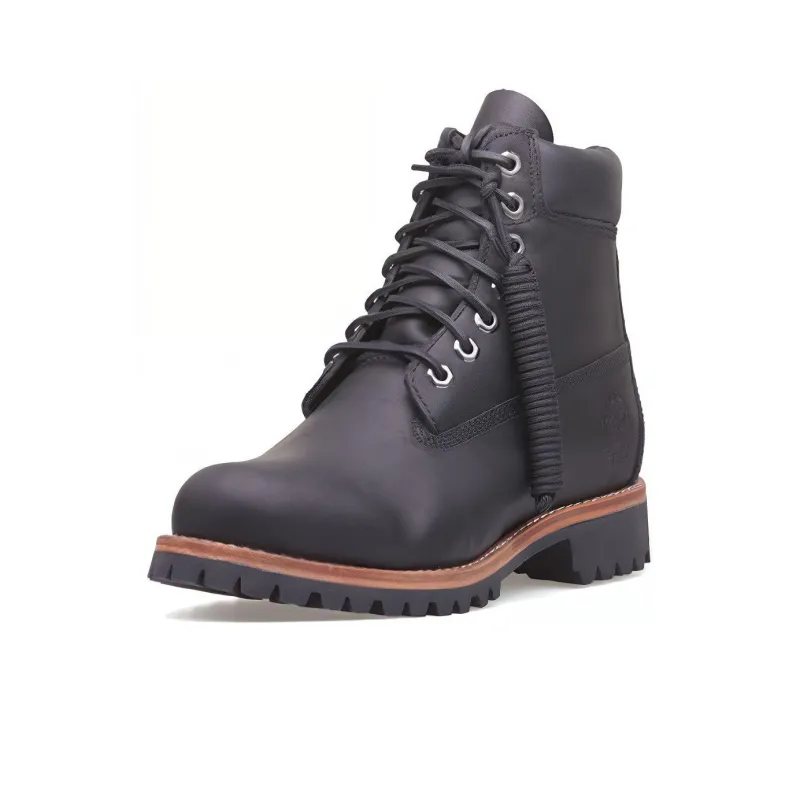 Timberland Abrasion Resistant Short Outdoor Boots Men's Black-2