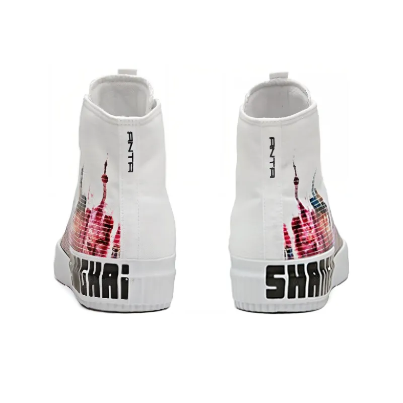 Anta Lightweight Coverage High Top Canvas Shoes Men's-3