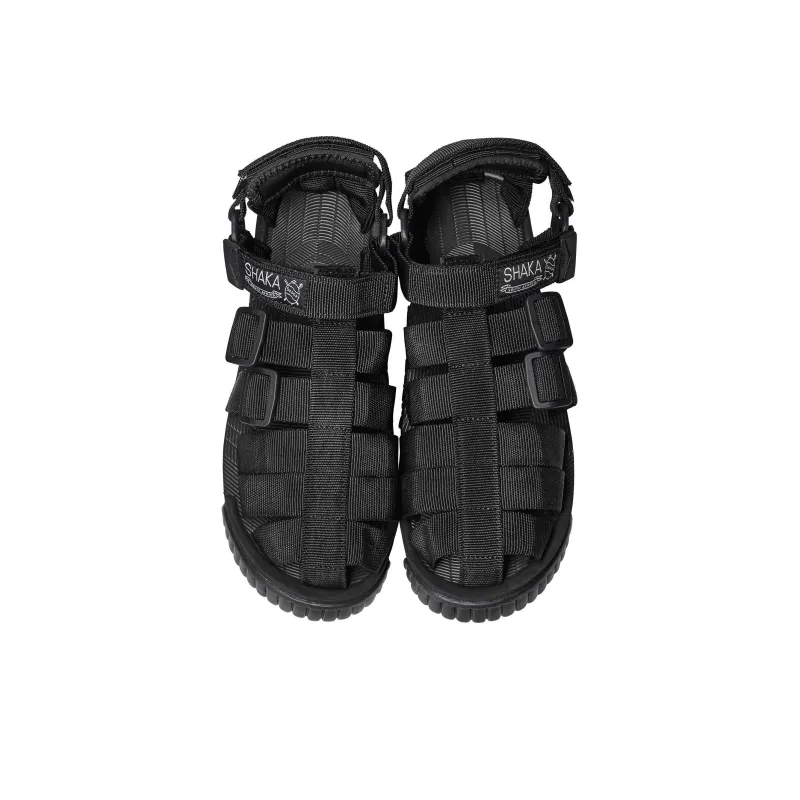 SHAKA Hiker Beach Sandals Unisex Black-3